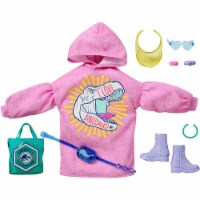 Barbie Fashions Storytelling Fashion Pack Pink Hoodie with Dinosaur Inspired by Brand Roxy 1 Ralphs