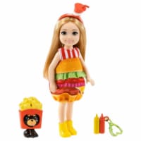 Barbie Chelsea Club With Burger Costume And Pet Doll Set 1 ct Fry s Food Stores