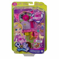 Polly Pocket On The Farm Piggy Compact, Farm Theme, Micro Polly Doll & Friend Doll Perspective: Main