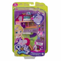 Polly Pocket Jumpin? Style Pony Compact with Horse Show Theme, Micro Polly Doll & Friend Perspective: Main