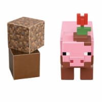Mattel Minecraft Muddy Pig Figure Perspective: Main