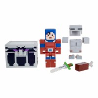 Minecraft Reinforced Mail Armor Battle Chest Action Figure Set