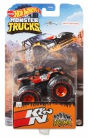 Mattel Hot Wheels® Monster Trucks K&N® Podium Crasher™ Toy Vehicle Perspective: Main