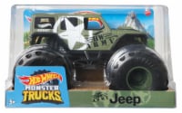 Mattel Hot Wheels Monster Trucks Jeep Wrangler Vehicle Perspective: Main
