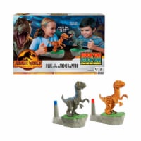 Mattel® Rock 'Em Sock 'Em Robots Blue vs Atrociraptor Jurassic World Dominion Game