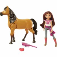 Spirit Untamed Ride Together Lucky Doll & Spirit Horse Horse Mount Feature Doll Rides Horse