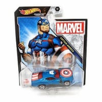 Hot Wheels® Character Cars Marvel Captain America Vehicle 2021 Perspective: Main