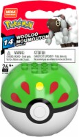 Mega Construx™ Pokemon™ Wooloo Poke Ball Building Set Perspective: Main
