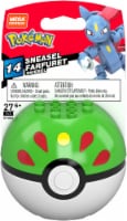 Mega Construx™ Pokemon™ Sneasel Poke Ball Building Set Perspective: Main