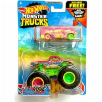 Hot Wheels Monster Trucks Torque Terror and Crushed Van Blind Sided - 1:64 Scale Perspective: Main