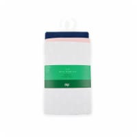 Dip® Girls' Premium Nylon Tights - 3 Pack - Navy/White Perspective: Main