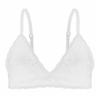 Dip Wirefree Lace Bra - White Perspective: Main