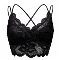 DIP Crochet Lace Bralette - Black Perspective: Main