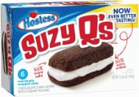 Hostess Suzy Q's Chocolate Cake Layers with Creamy Filling Perspective: Main