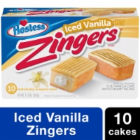 Hostess® Iced Vanilla Zingers® Snack Cakes
