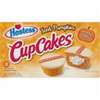 HOSTESS Iced Pumpkin Flavored CupCakes, 8 Count, 12.7 oz Perspective: Main