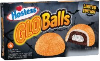Hostess Limited Edition GloBalls Snack Cake Perspective: Main
