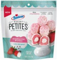 Hostess Bakery Petites Strawberries and Creme Cake Delights Perspective: Main
