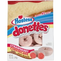 Hostess® Donettes® Strawberry Cheesecake Flavored Mini Donuts Bag