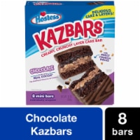 HOSTESS Chocolate KAZBARS Creamy and Crunchy Layer Bar, Individually Wrapped Perspective: Main