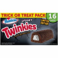 HOSTESS Spooky TWINKIES, Halloween Snack Cakes, Trick or Treat Pack – 16 ct, 21.73 oz Perspective: Main