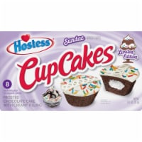 HOSTESS Limited Edition Sundae Artificially Flavored CupCakes Perspective: Main