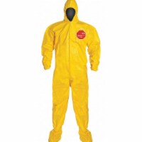 Dupont Hooded Coverall Sock/Boot Flaps,6XL,PK12  QC122BYL6X001200