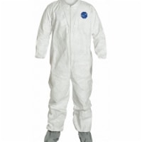 Dupont Collared Coverall,Nonslip Boot,L,PK25  TY121SWHLG0025NS