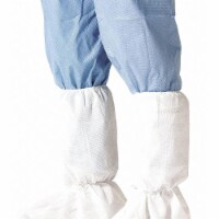 Dupont Boot Covers,L,White,ISO 6,PK100  PE444SWHLG010000