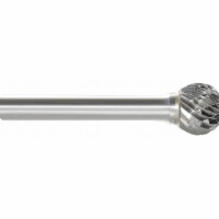 Sim Supply Ball Bur SD,Single End,3/16 ,Carbide 310-002084