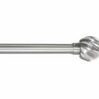 Sim Supply Ball Bur SD,Single End,1/2 ,Carbide 310-002507