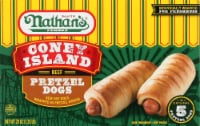 Nathan's Famous Coney Island Beef Pretzel Dogs