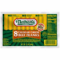 Nathan's Famous Cheddar Cheese Beef Franks