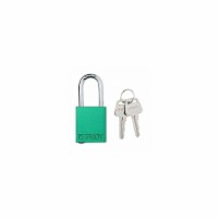 Brady Padlock,6 Pins,Green SDAL-GRN-38ST-KD