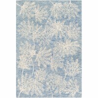 Surya STR2301-69 6 x 9 ft. Starlit Hand Tufted Rug - 55 Percent Wool, 45 Percent Viscose