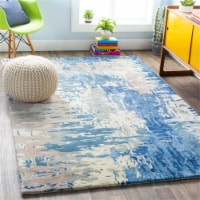Surya BAN3342-8RD 8 ft. Round Banshee Hand Tufted Rug - 60 Percent Wool, 40 Percent Viscose