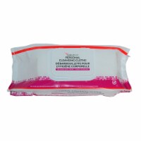 Cardinal Health Personal Cleansing Wipe 9 x 13 2AWU-64, 1 Pack 64 Wipes
