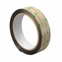 3m Reclosable Fastener,Black,Low Profile  1-10-SJ4575