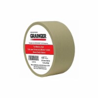 Sim Supply Masking Tape,1 1/2  W,60 yd L,Tan  TC106-1.5  X 60YD