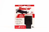 Tomcat® Mouse Snap Traps - Black Perspective: Main