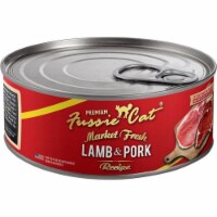 Fussie Cat 888641138463 Market Fresh Lamb & Pork Pate Wet Cat Food - 5.5 oz - Case of 24