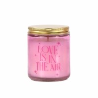 Silkcraft Valentine's Day Pink Love Air Mason Candle Perspective: Main