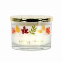Holiday Home Jar Candle Falling Leaves Perspective: Main