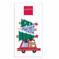 Holiday Home Car Dual Terry Kitchen Towel Perspective: Main