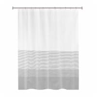 Splash Home Fabric Shower Curtain - Grey Perspective: Main