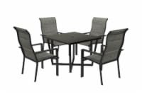 HD Designs Outdoors Oakley Padded Sling Dining Set Perspective: Main