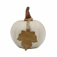 Holiday Home Tofu Pumpkin Monogram - 'BLANK' Thanksgiving Fall Décor Perspective: Main