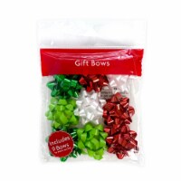 Holiday Home Sparkle Season / Candy Cane Lane Real Tiny Bow Christmas Bag
