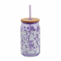Holiday Home® Halloween Purple Decal Soda Can Tumbler Perspective: Main