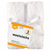 Smart Way™ Mini Washcloths - White Perspective: Main